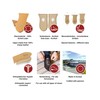 KAPS "Topmed" Insoles Heel Pad - Heel Wedges for Leg