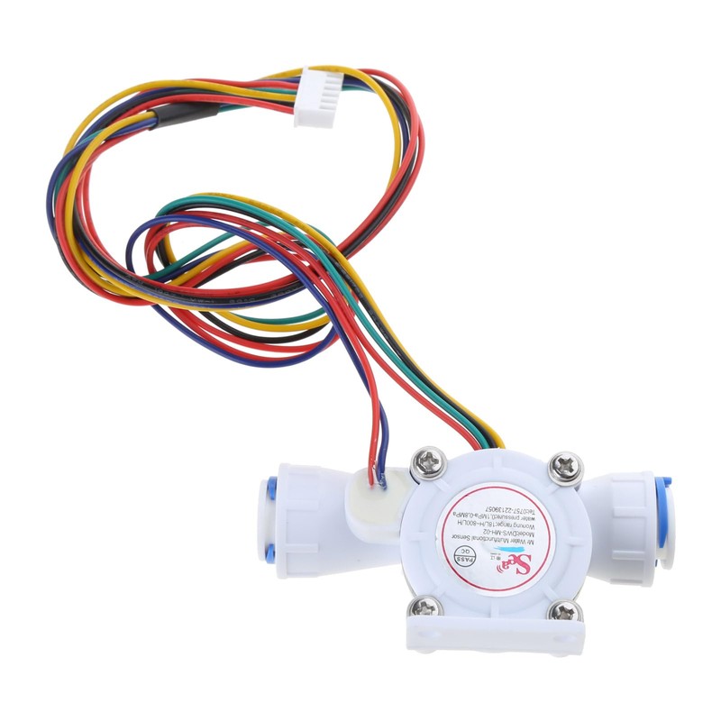XROLAND Water Flow Sensor Dn10 G3/8 Tds Temperature Flow Sensor