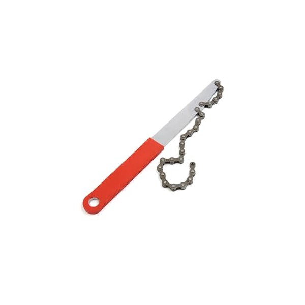 A ABSOPRO Bike Cassette Remover Wrench Sprocket Chain Whip Flywheel