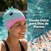 GALPADA Gorro de Natación de para Adultos Diseño Antideslizante para