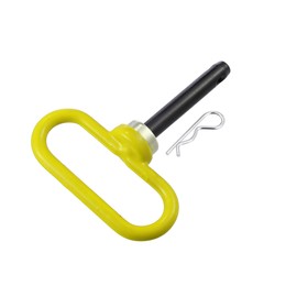A ABSOPRO 1pcs 5"-3.5" Magnetic Trailer Towing Hitch Clips Pins Yellow Item Replacement