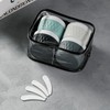 Kuangre Travel Containers for Toiletries, Silicone Cream Jars BPA-Free, TSA