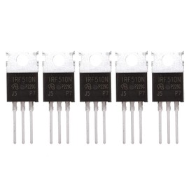 HUABAN 5pcs IRF510NPBF IRF510N Vdss=100V Rds(on)=0.127 ohm Id=18A TO220 Power N Channel MOSFET Transistor