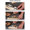 Cascanueces Mecánico para todas las nueces,Herramienta ajustable para nueces, avellanas,Quebrador