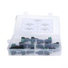 AC PERFORMANCE 15PCS Assorted Fuel Line Straight Quick Connector Kit
