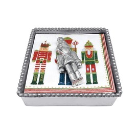 Mariposa Nutcracker Handcrafted Napkin Weight, One SIze, Silver