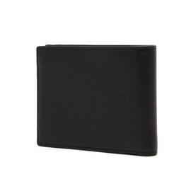 Daks (신세계강남점)DBWA0E443BK 블랙 체크라인 배색 반지갑 (DBW A0E443BK) Black Check Line Color-Blocked Wallet