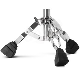 Heavy-Duty Snare Drum Stand by Griffin | Premium Double Braced Percussion Hardware Kit |Weight Mount for Snares, Tom Drums & Practice Pad | Adjustable Height & Tilting Gear Clamp Style Basket Holder