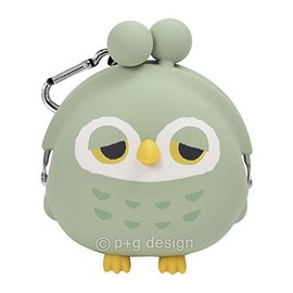 Peg Design PG-36602 3D POCHI FRIENDS BIRD Owl Green w8.3 x h9.3 x d5.4 cm