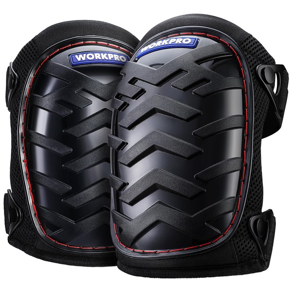WORKPRO Knee Pads for Construction - Safety Kneepads with Ergonomic
