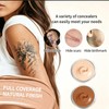 Tattoo Cover Up Makeup Waterproof – 2 Color Concealer for
