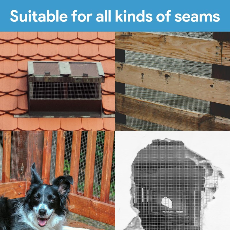 2 Rolls Wire Mesh Metal Mesh Fine Mesh 10 cm