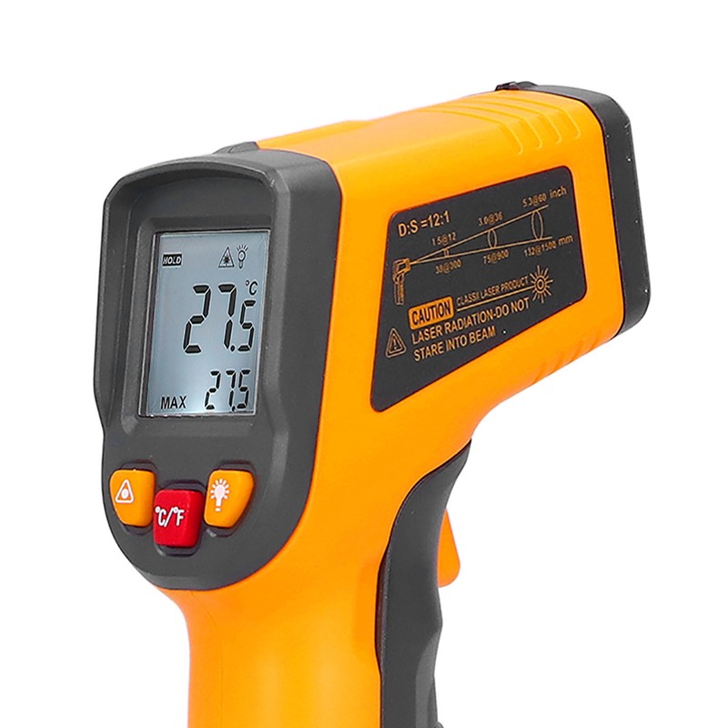 T580A Industrial Infrared Thermometer Electronic Temperature Gauge Meter for Kitchen