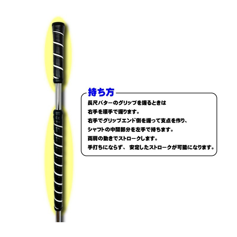Left Ken Giannini Kenzianini KG-06 Long Putter (48") Japanese 2