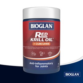 Bioglan BG Red Krill Oil Plus Curcumin 60s, 0.13 Kilograms