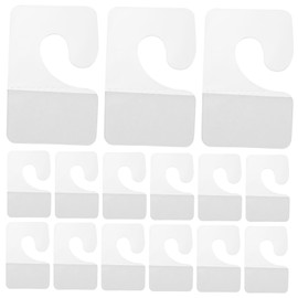 CHILDWEET 200pcs Self Adhesive Hang Tabs Hooks Clear Retail Display Hangers for Pegboard - Sturdy Adhesive Hook Hanging Tabs for Retail Store Display