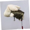 WHAMVOX Plush Golf Club Head Cover Putter Protector Sleeve Vibrant