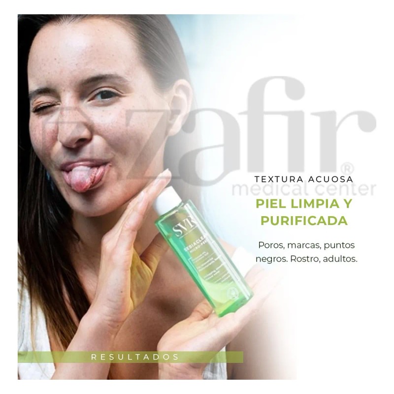 Sebiaclear Micro Peel Agua Dermatológica Piel Mixta Grasa Anti Acné