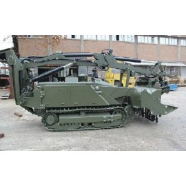 Trident Miniatures M160 Mine Clearing Robot Manipulator Arm Trident 87194A Resin 1/87 Unassembled