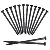 garden edging,Plastic Edging Spikes,8 Inch Plastic Garden Anchoring Spikes, Landscape