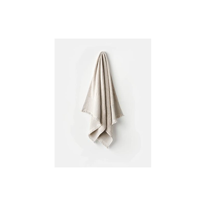 Linen House Aria Cotton/Bamboo Sand Hand Towel - 550 GSM