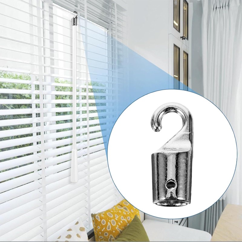 4 Pcs Blind Wand Hook Vertical Blind Wand Replacement with