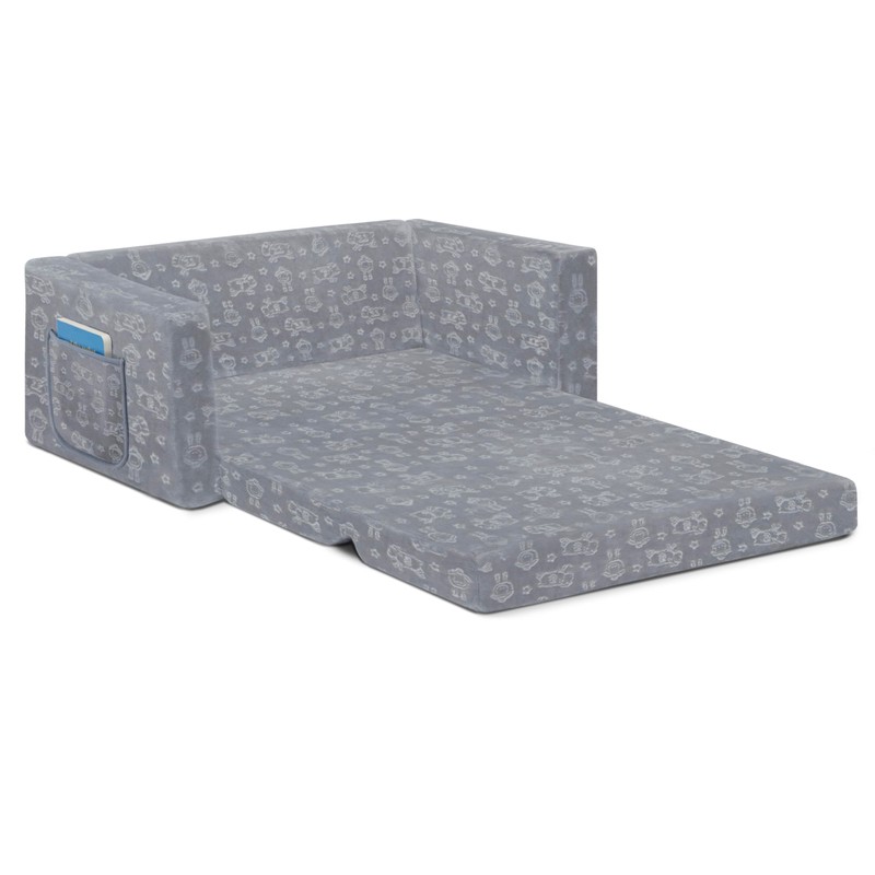 Serta Perfect Sleeper Extra Wide Convertible Sofa to Lounger -