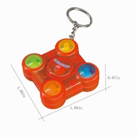 Juego de memoria de luz y sonido - Juguete electrónico interactivo para entrenamiento de enfoque y reacción