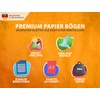 50 Sheets of Paper 200 g/m² White Matt, Premium Paper