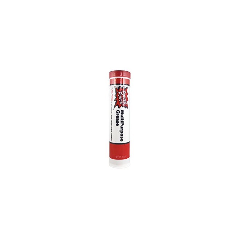 POWER PUNCH MPG15 Waterproof Multi Purpose Grease, 14 fl. oz,