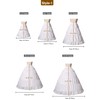 BEAUTELICATE Girls Petticoat 100% Cotton Crinoline Underskirt for Kids Flower