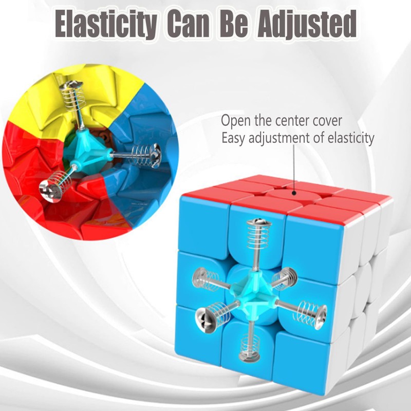 QYTOYS Speed Cube 3x3X3 Magic Cube Puzzle Toy,Full Size 2.2''
