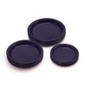 Exquisite Deep Purple Plastic Plates 50 Count I 9 Inch