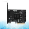 Expansion Card PCIE to 6Port SATA3.0 Hard Disk 6G PCIE3.0