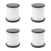 4PCS Vacuum Cleaner Mesh Filters Easily Disassembled Robot Vacuum Replacement