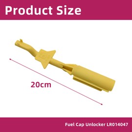 Amazleer Fuel Cap Unlocker LR014047 for Land Rover Freelander 2, Discovery 3/4, Range Rover Sport/Evoque, High-Strength Fuel Filler Reset Tool Replacement