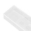 Rectangular Floral Centerpiece Clear Acrylic Flower Vase for Dining Table