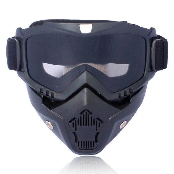 Airara Full Face Mask Goggles, Removable, Protection, Waterproof, UV Protection,