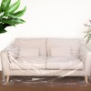 1 Pack Plastic Sofa Covers, 300 x 135cm Waterproof &