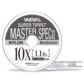 VARIVAS Super Tippet Master Spec II, Nylon, 10 X 50 m, 1.1 LB, Natural