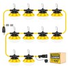 HYANGLUX 100ft Construction String Lights: 3 Prong 100w 11000lm ETL