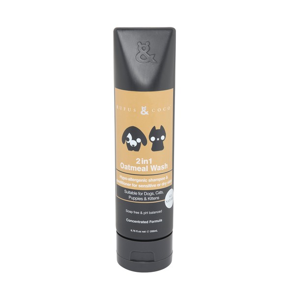 Rufus & Coco New Natural Dog and Puppy Shampoo and