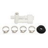 RV Toilet Vacuum Breaker Kit 385316906 Stainless Steel Clamp Sealed