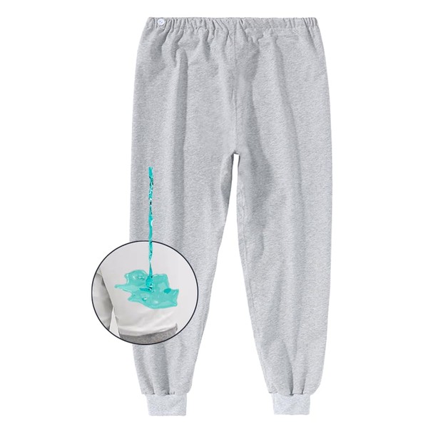 DURASIKO Leak-Proof Pants with Diaper Insert,Pants for Incontinence,Cotton Material,Comfortable &Breathable