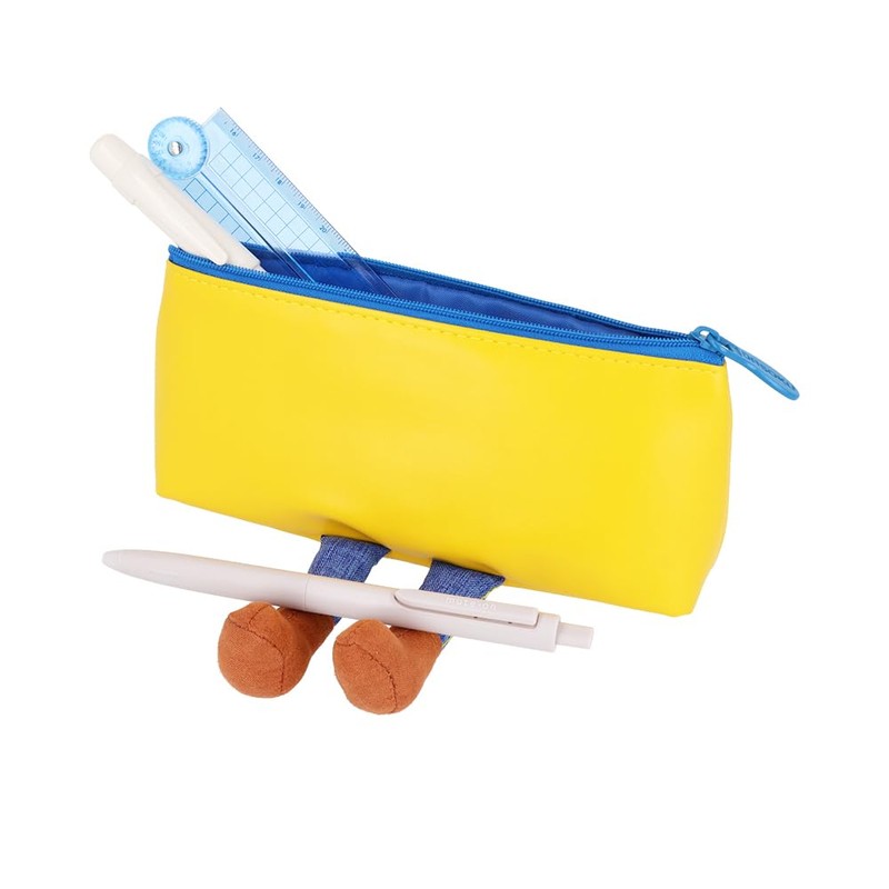 Sunstar Stationery DASOKU Pen Case, Boat Shape, Jeans S1429167