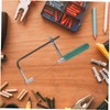 SHINEOFI Curved Saw U Shaped Hacksaw for Jewelry and Woodworking