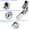 Pack of 4 Hinges 90 Degree, Hinges Folding Shelf, Hidden