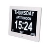 8in Digital Alarm Clock Photo Frame 800x600 Large Font Adjustable
