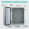 Junction Box Waterproof IP66, Surface-Mounted Distribution Box, ABS Electrical Connection