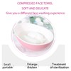 Disposable Face Cotton Coin Tissue - 150 PCS (8in×8in), Ideal